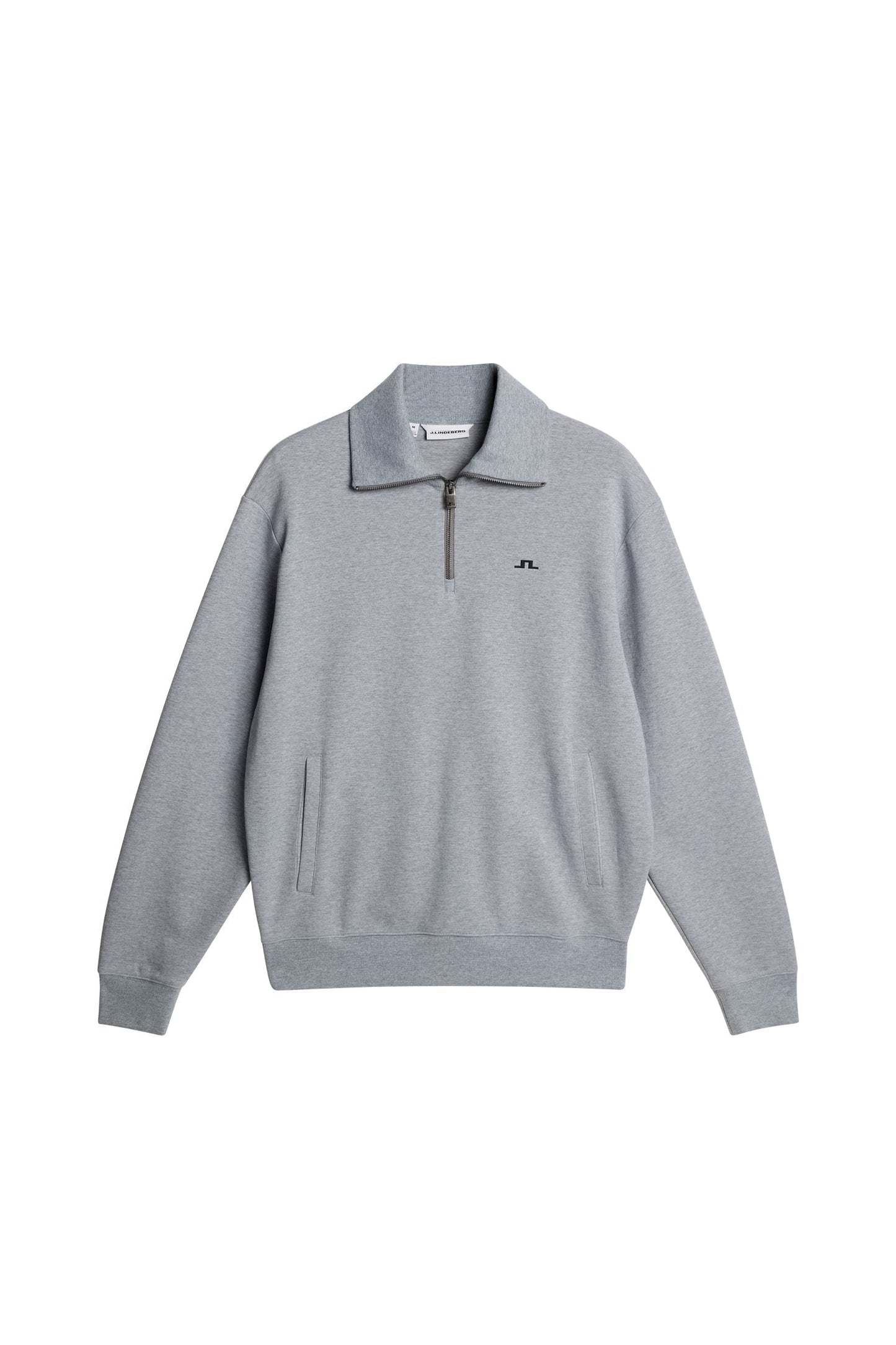 Callan quarter zip / Medium Grey Melange