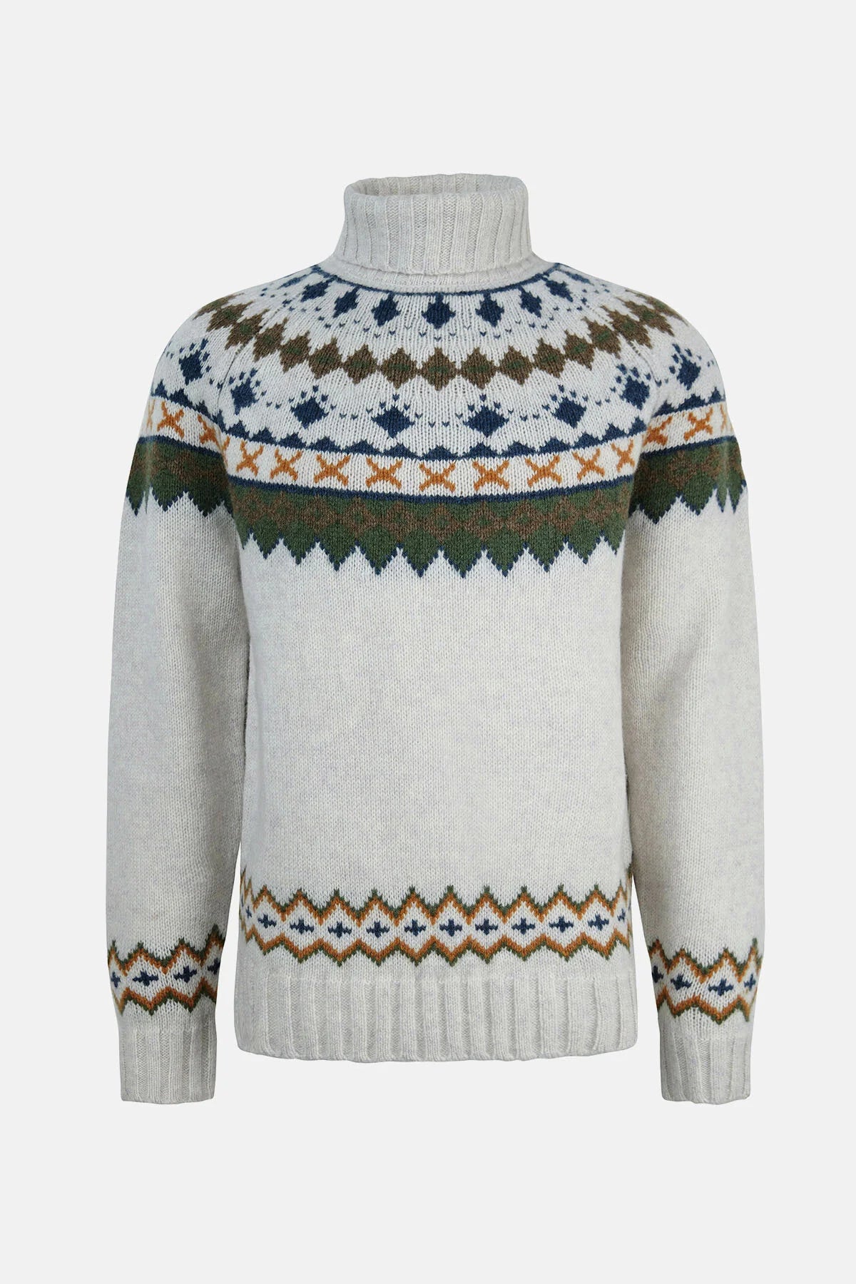 Roose Roll-Neck Jumper - WHISPER WHITE