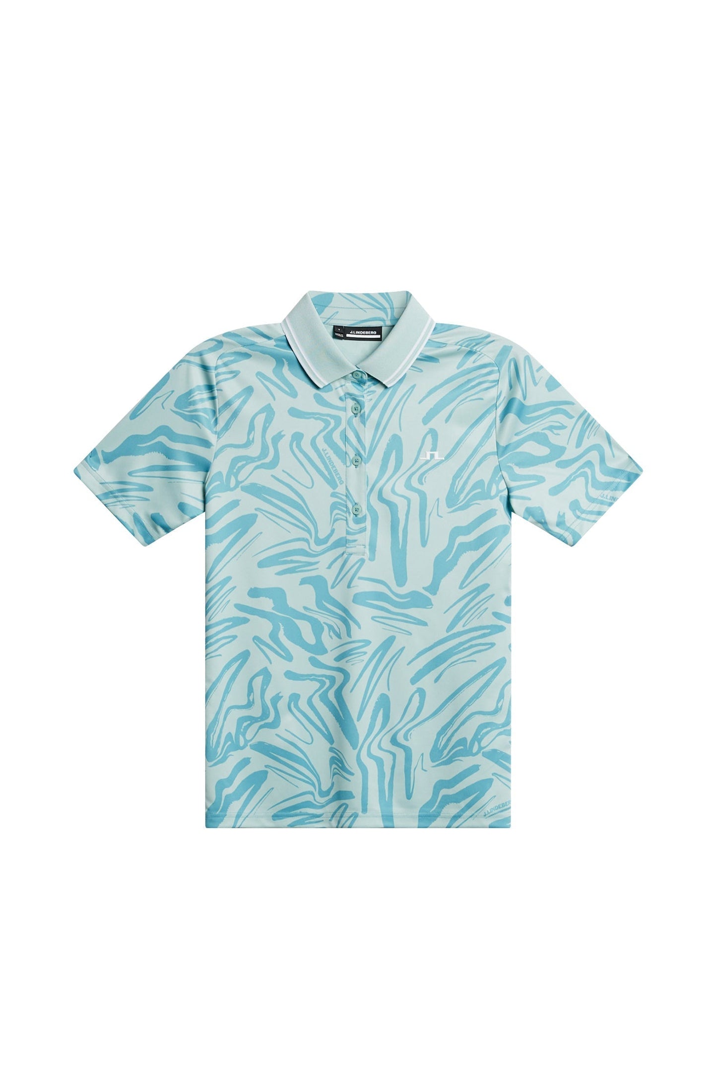 Georgia Print Polo / Scribble Stillwater