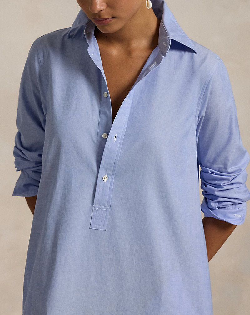 Cotton Shirtdress