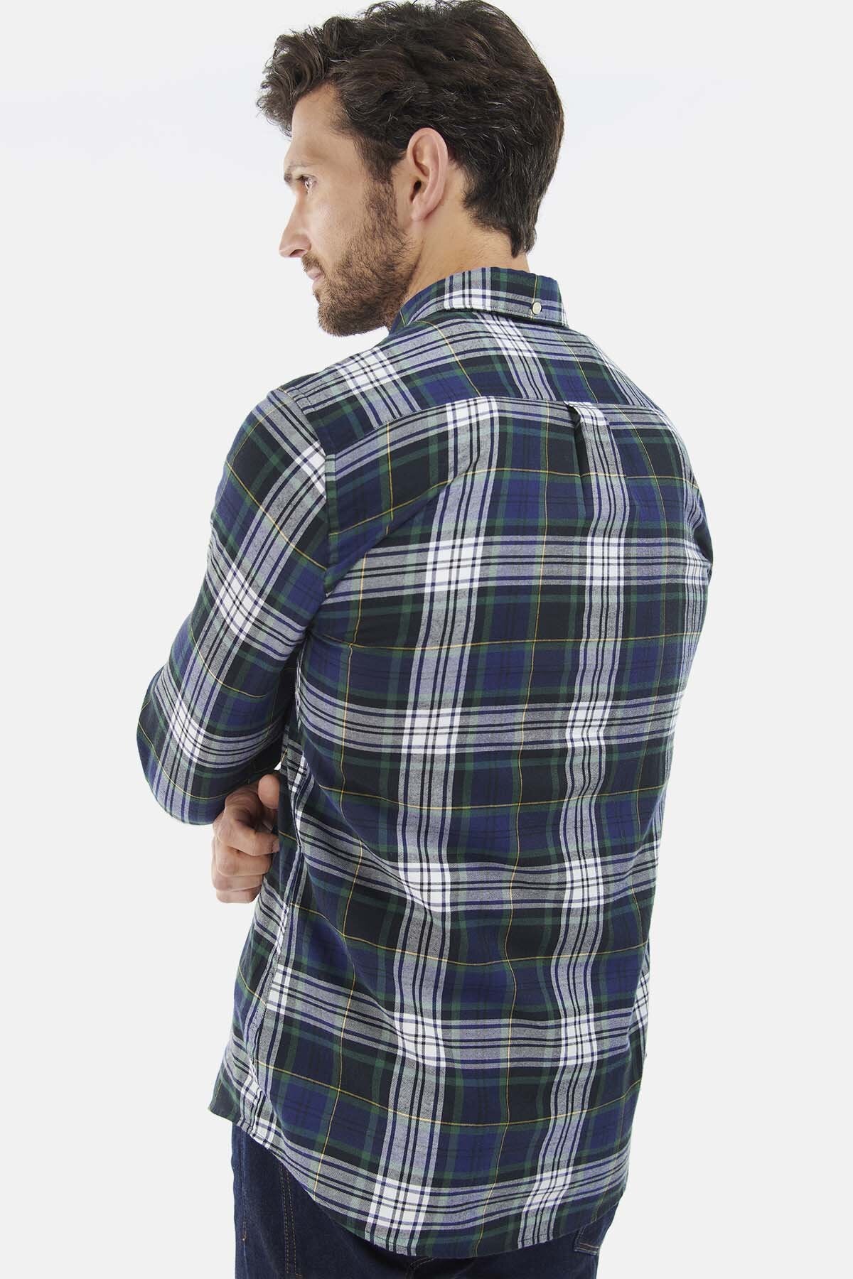 Crossfell Tailored Shirt - DEEP BLUE