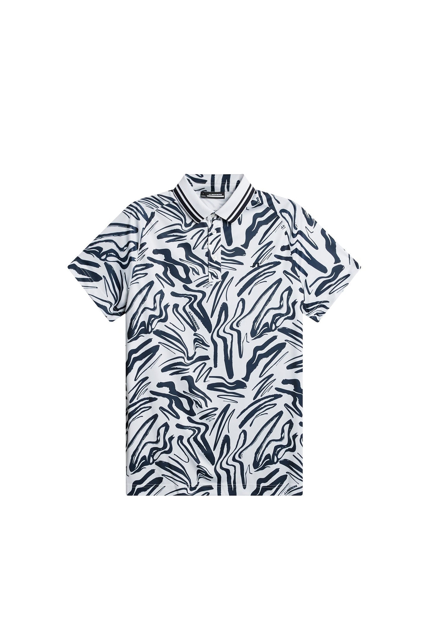 George Print Polo / Scribble Navy
