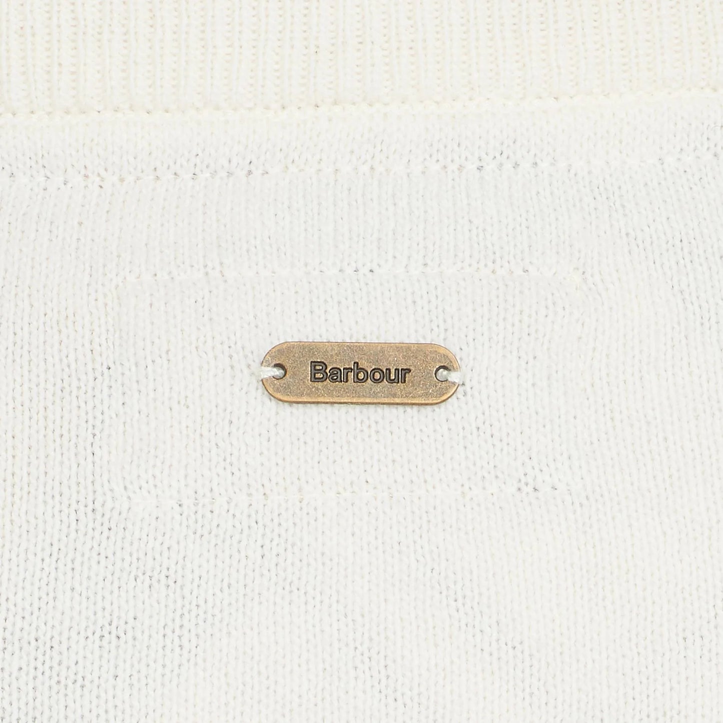 Wool and Cotton Sweater - CREAM HESSIAN TARTAR