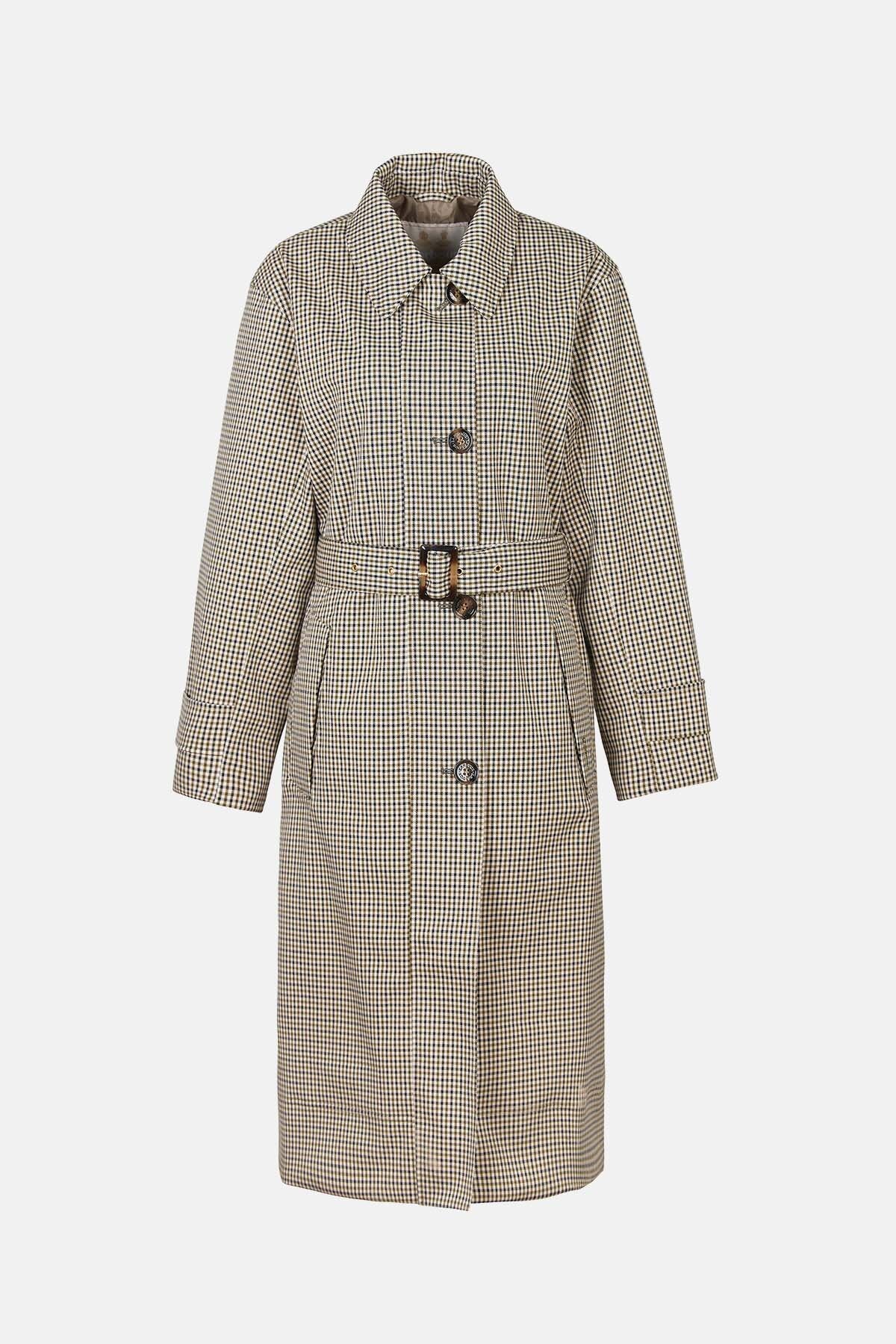 Somerland Check Jacket - POPLAR GREEN MICRO C