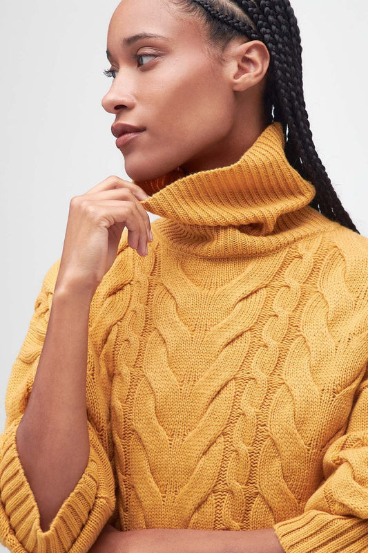 Woodlane Knitted Jumper - HARVEST GOLD