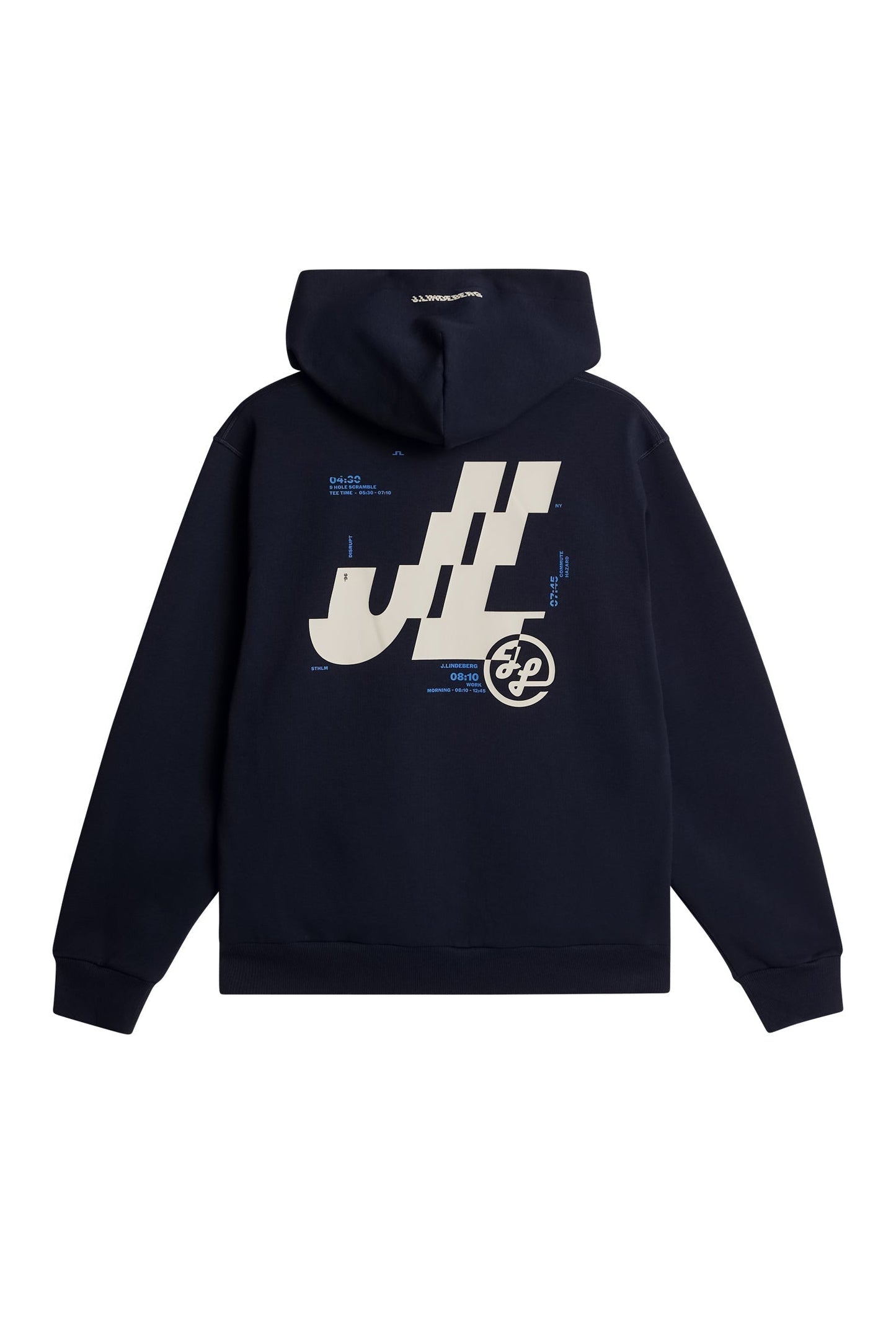 Club Printed Hood / Navy
