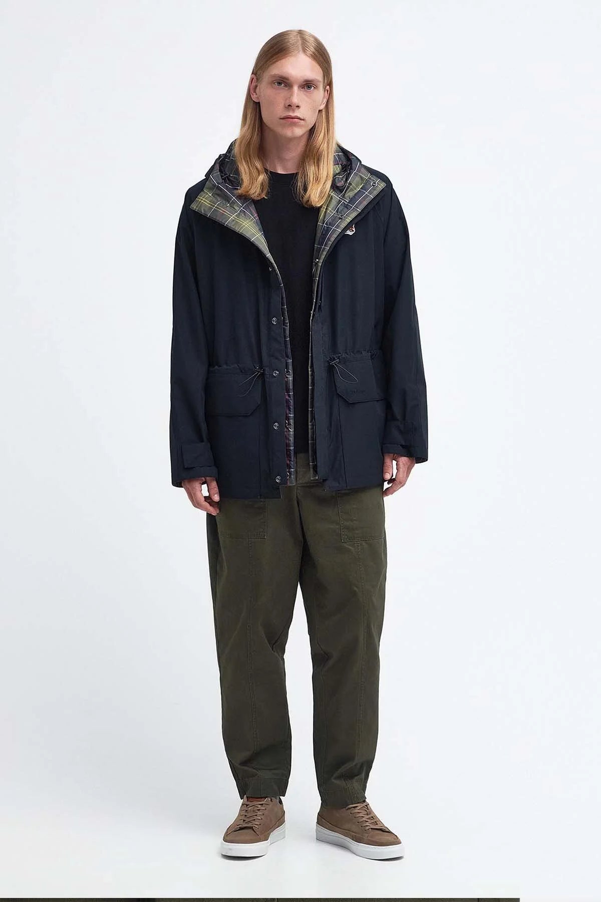 Military Reversible Waterproof Jacket - BLACK