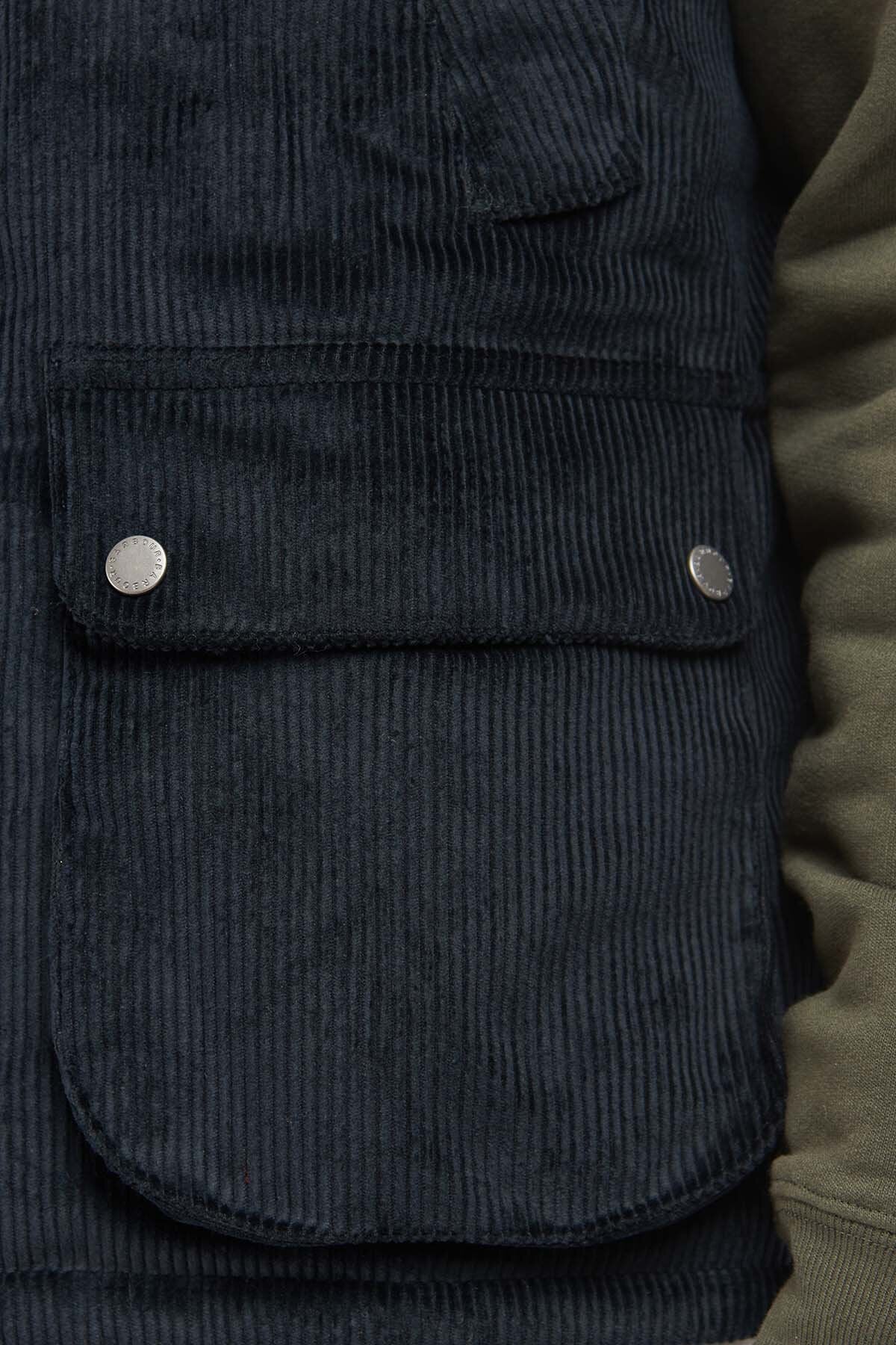 SL Cord Westmorland Gilet - NAVY