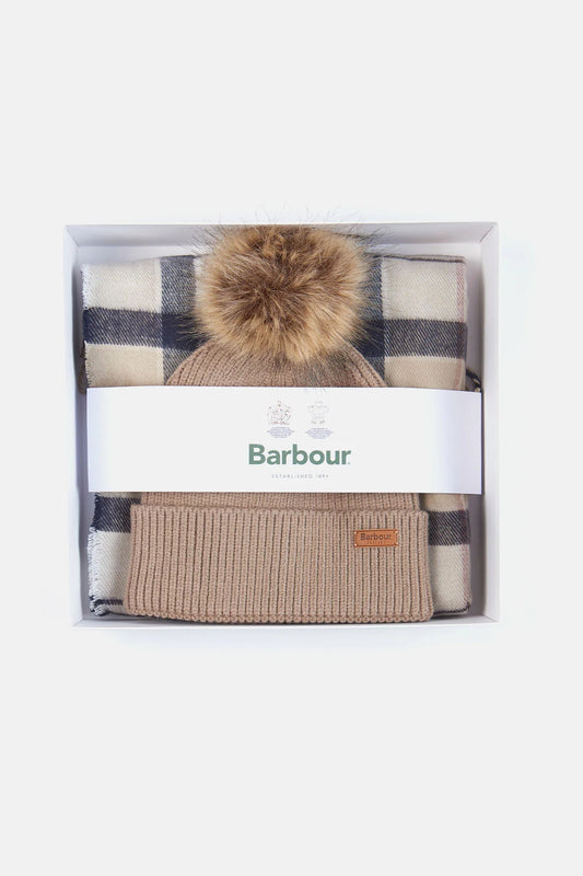 Dover Beanie & Hailes Scarf - ROSEWOOD