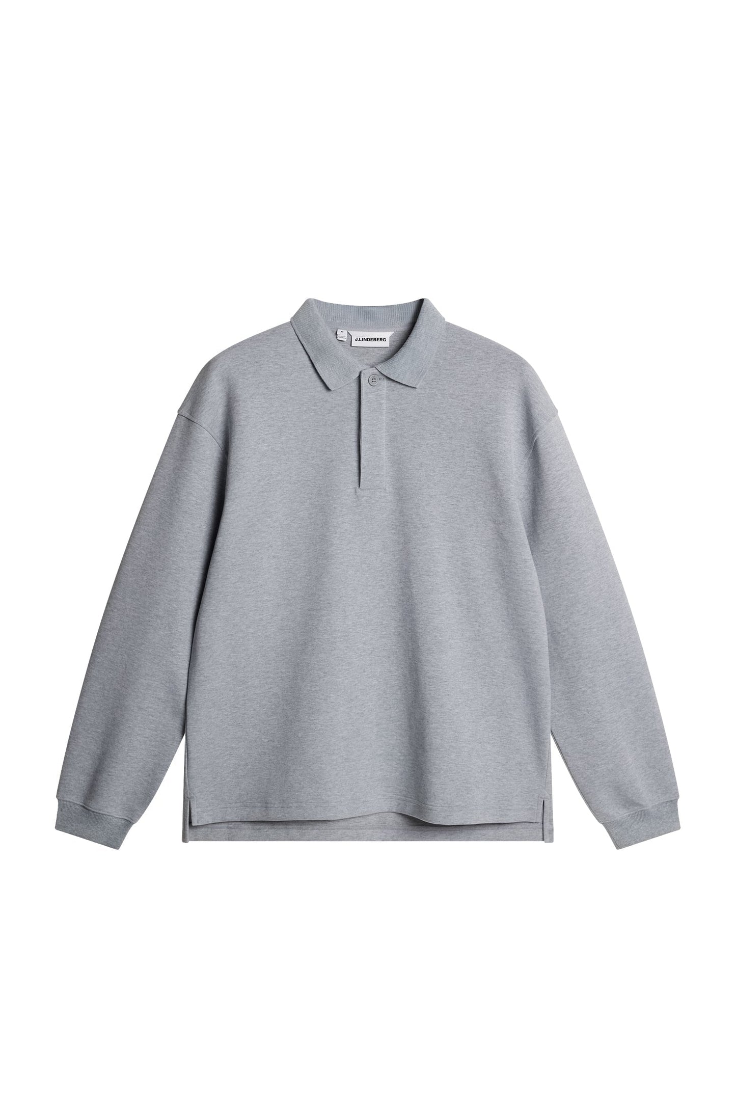 Cadan Polo Sweater / Medium Grey Melange