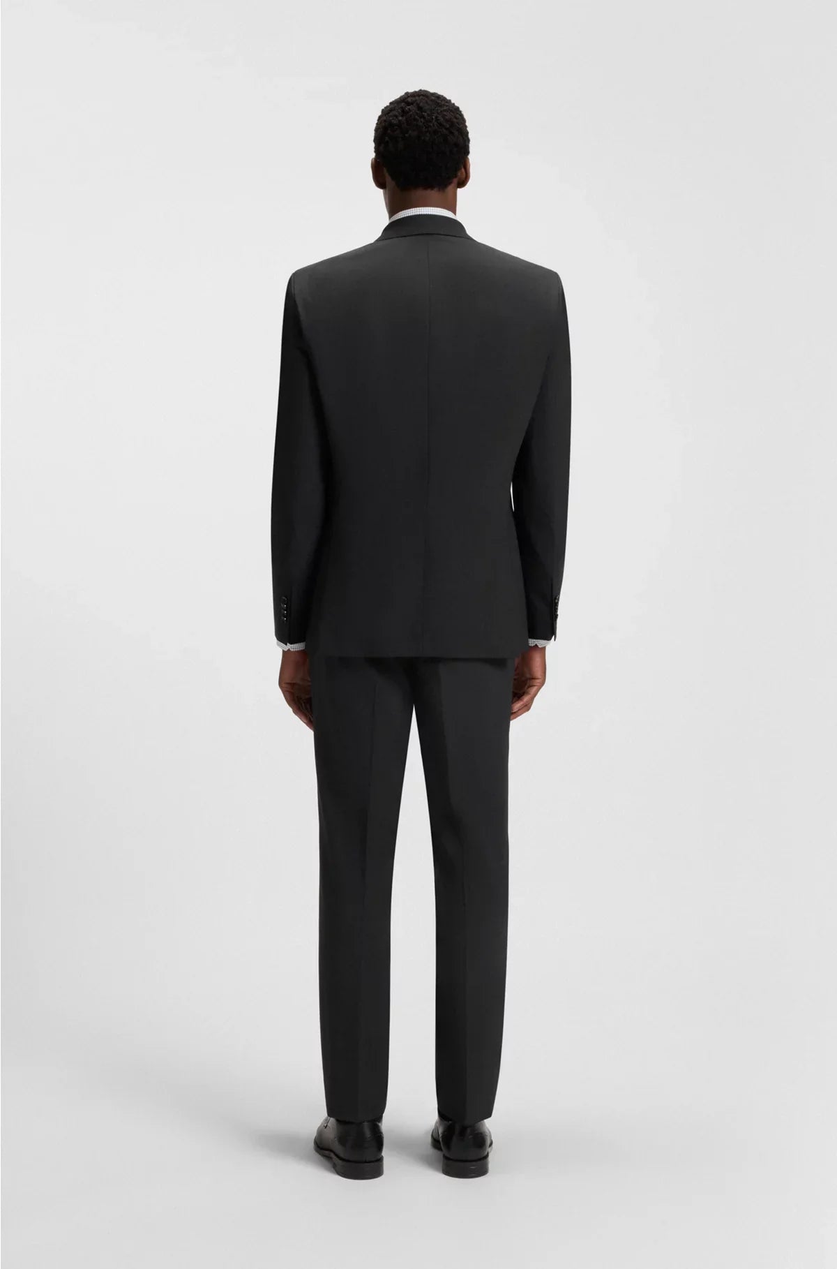 SLIM-FIT JACKET IN STRETCH VIRGIN WOOL