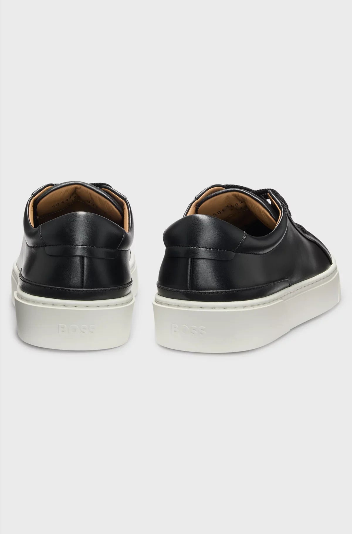 GARY TRAINERS WITH LEATHER UPPERS