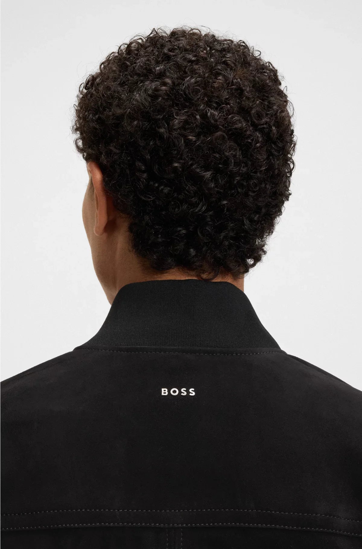 REGULAR-FIT JACKET IN SUEDE
